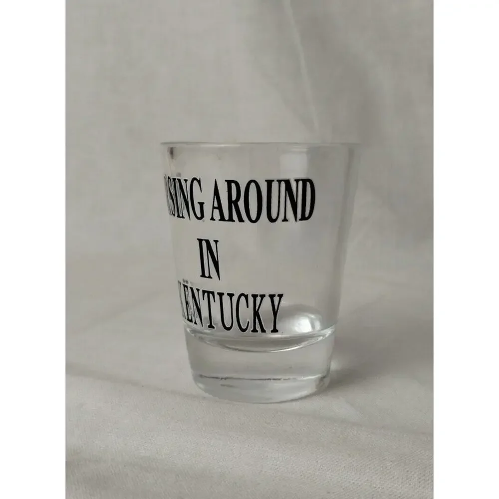 Horsing Around In Kentucky Shot Glass - Collectible Shotglass